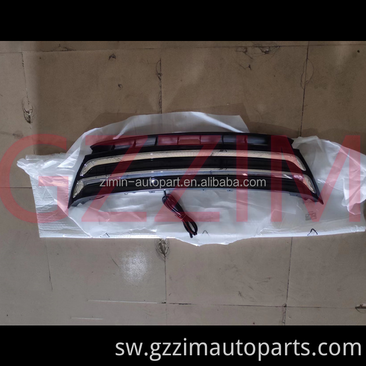 ABS Black Grille Middle Grille Front Kit kwa Harrier 2014